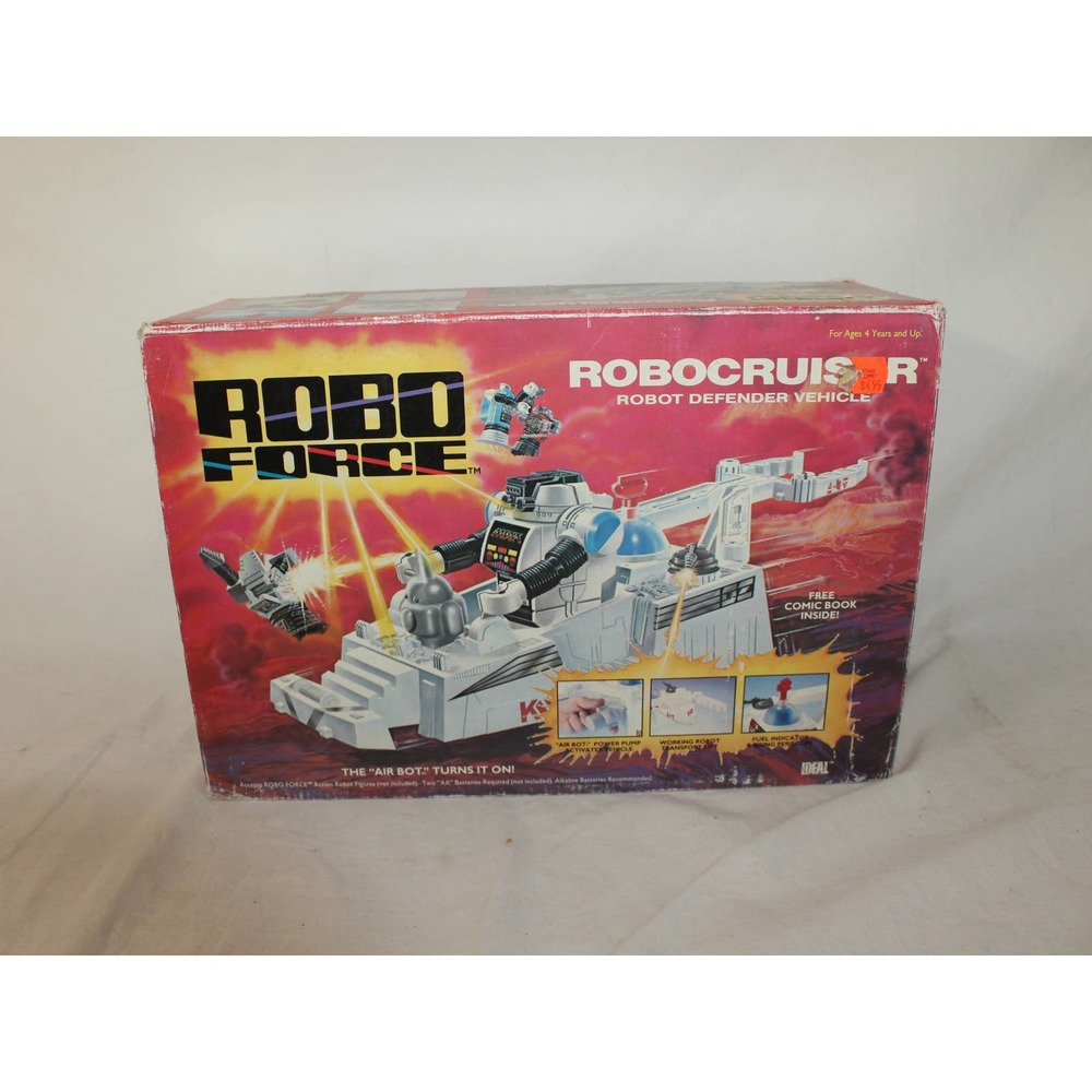 Vintage 1984 Robo Force Robocruiser New Sealed In Box
